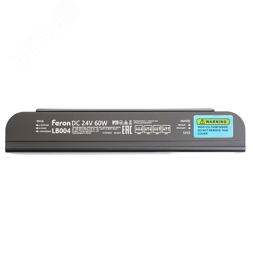 Драйвер светодиодный LED 60w 24v с плавным пуском и диммированием с клипсами - фото 3