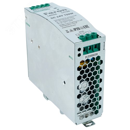 Драйвер светодиодный LED на DIN-рейку 480w 24v - фото 4