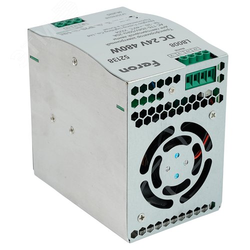 Драйвер светодиодный LED на DIN-рейку 480w 24v - фото 3