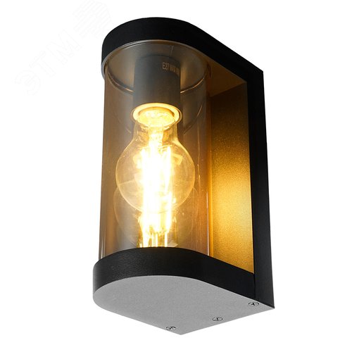 Светильник НБУ-40w Е27 IP44 черный/янтарный - фото 3