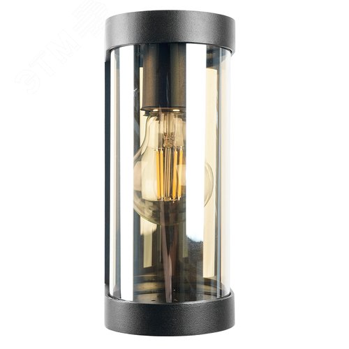 Светильник НБУ-40w Е27 IP44 черный/янтарный - фото 4