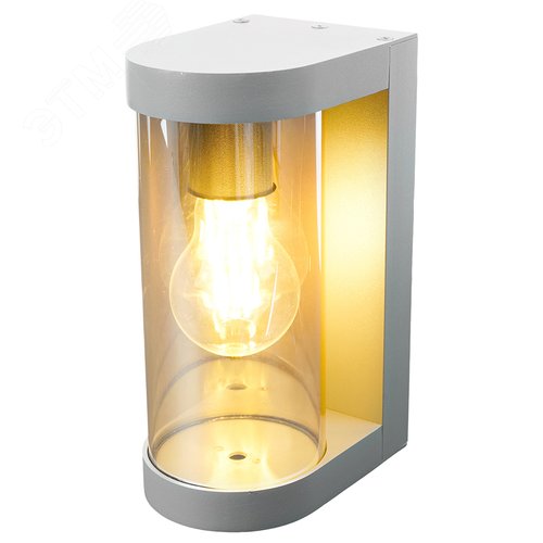 Светильник НБУ-40w Е27 IP44 серый/янтарный - фото 2