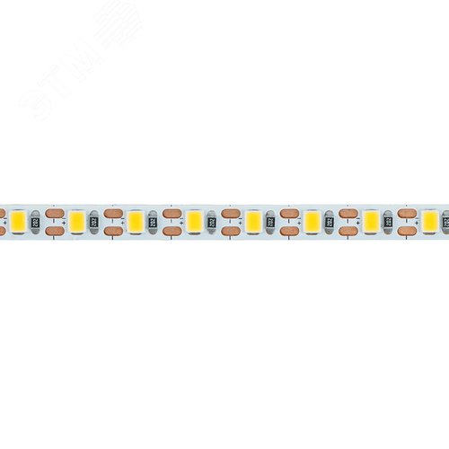 Лента светодиодная 120SMD(2835)/м 11Вт/м 24V 5000*5*1.5мм 3000K - фото 2