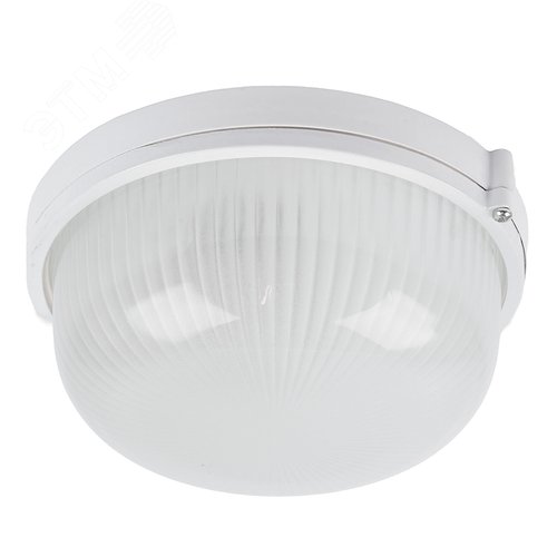 Светильник НБП 03-60-001 E27 алюминий стекло IP54 белый - фото 1