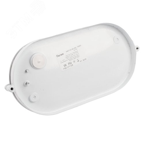 Светильник НБП 04-60-001 E27 овал алюминий стекло IP54 белый - фото 4