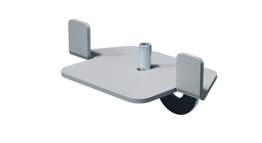 Крепление грильято L-office h50/T2 в сборе