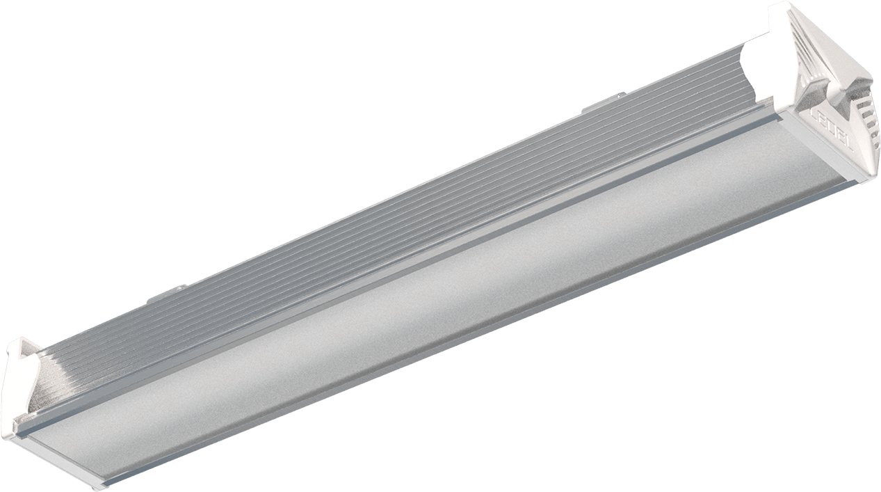 Светильник LED L-industry NEW 24 23Вт Д 5000K микропризм задвижн крепл IP54 облегч корпус