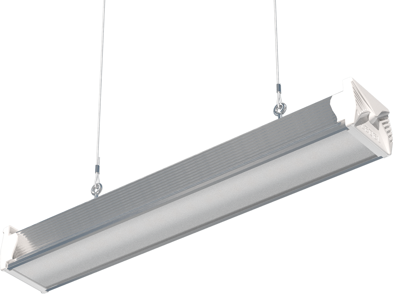 Светильник LED L-industry NEW 24 23Вт Д 5000K микропризм подвесн крепл IP54 облегч корпус