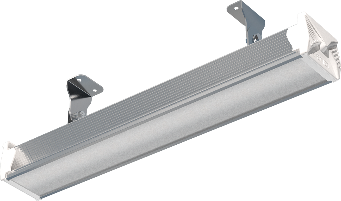 Светильник LED L-industry NEW 24 23Вт Д 5000K матов расс поворот крепл IP66 облегч корпус БАП