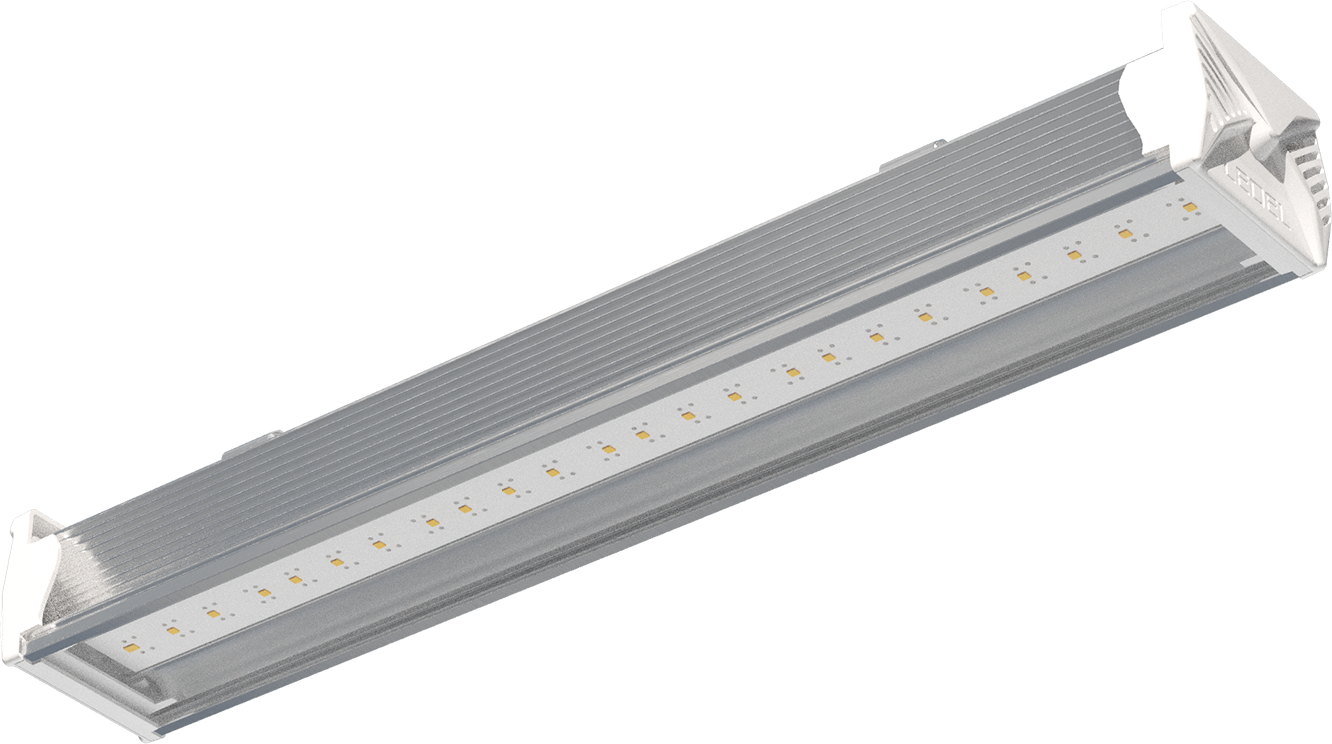 Светильник LED L-industry NEW 24 23Вт Г30 5000K прозр расс задвижн крепл IP66 облегч корпус