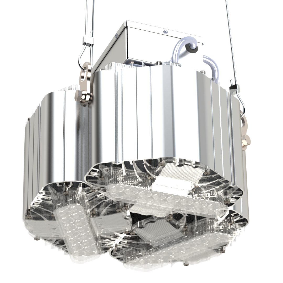 Светильник L-lego II 165 135Вт 17553лм К15 4,0К усеченный корпус IP66