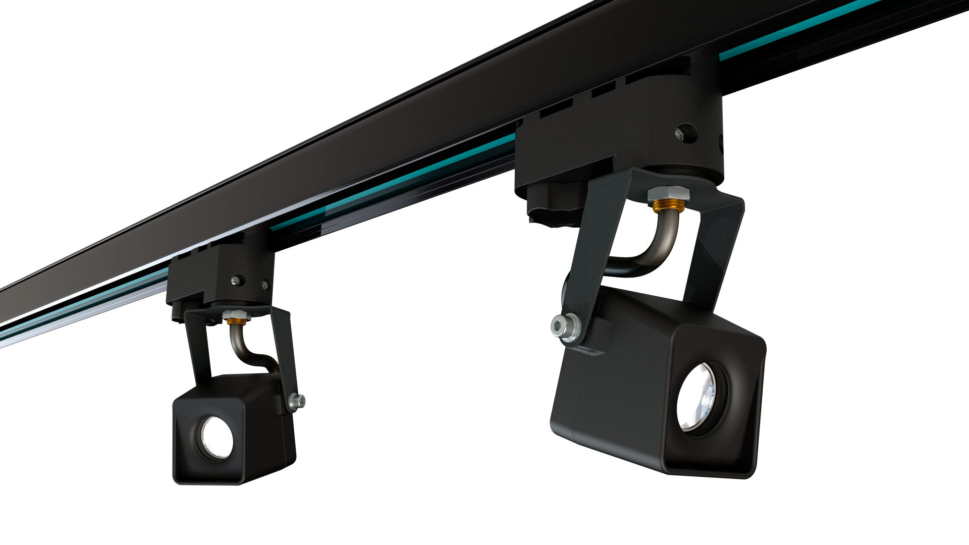 Светильник L-mouse 3/Spot/К15/850/01/SH/230AC IP20 RAL9005 (черный)