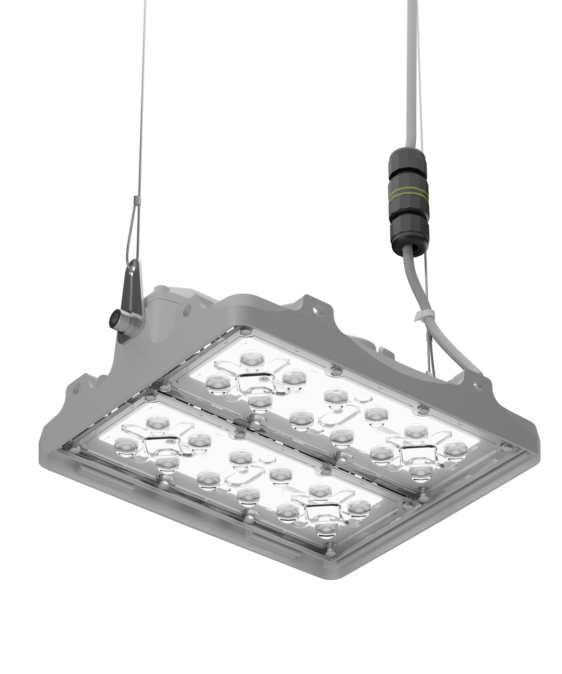 Светильник L-pixel 1/50/К15/750/(R5)/01/MT-KM/I1-D1/220AC IP66 RAL7035