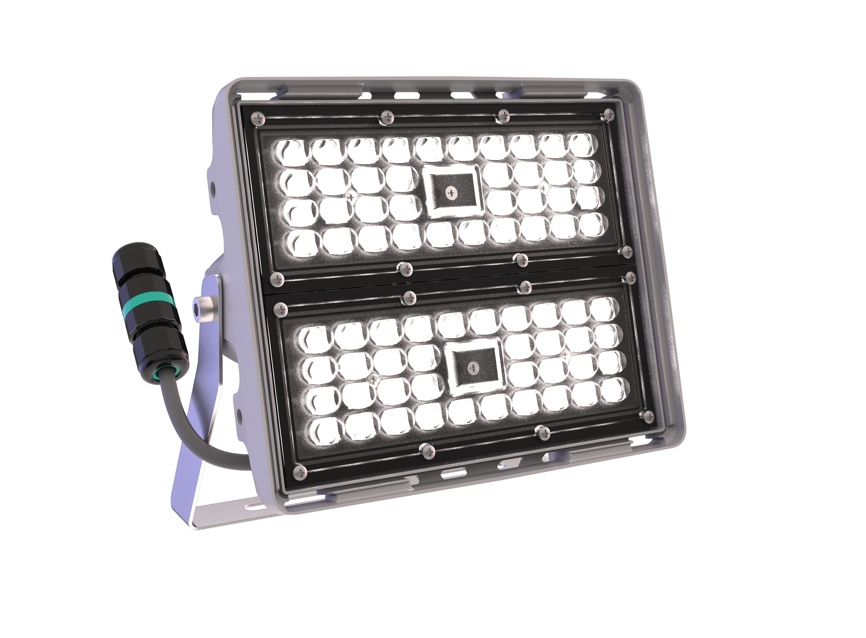 Светильник L-pixel 1/banner/50/Г60/750R5/01/MT-KM/I2-C1/220AC IP66 RAL7035