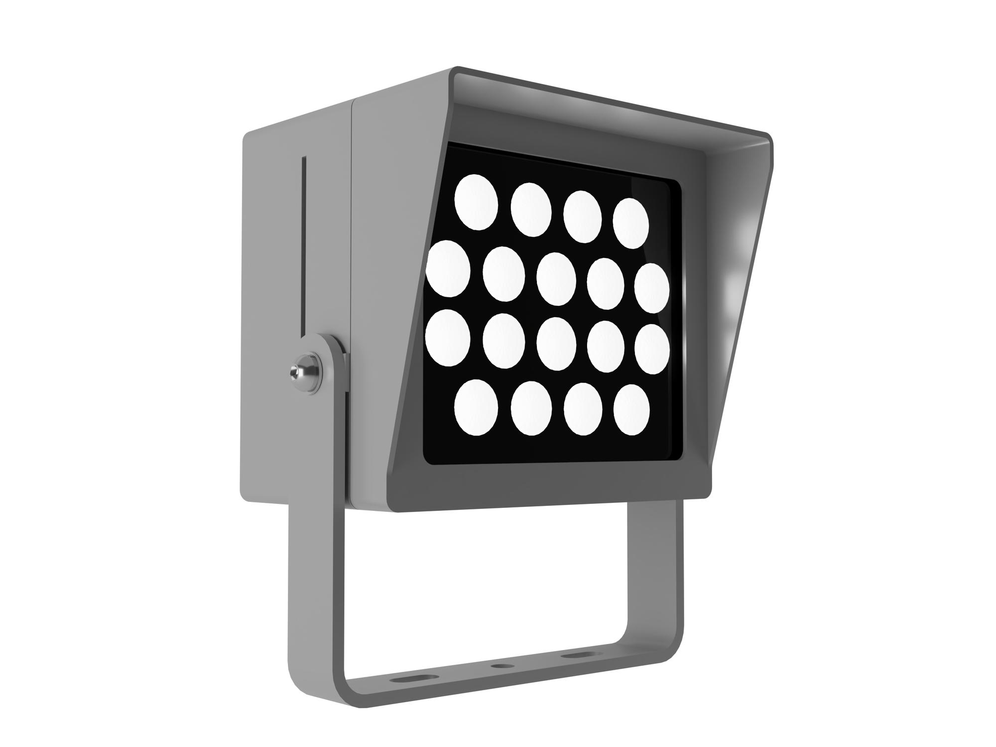 Светильник L-point 36/36/Г45/840/04/A1-C1/230AC   IP65 RAL7035 Муар