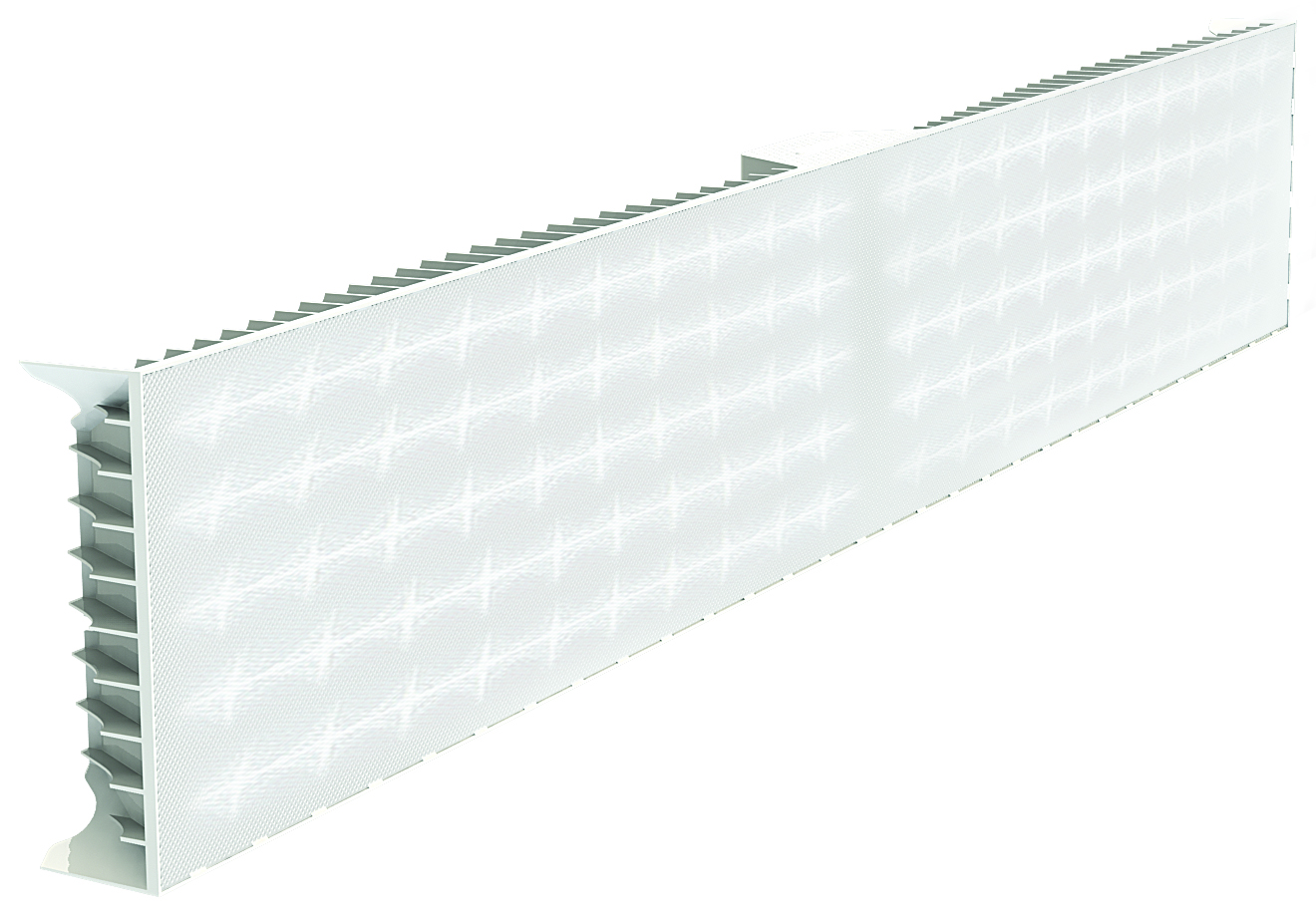 Светильник LED L-school 55 50Вт 5000лм диаграмма Д 5,0К CRI90 микропризма пластик.корп. Standart IP20