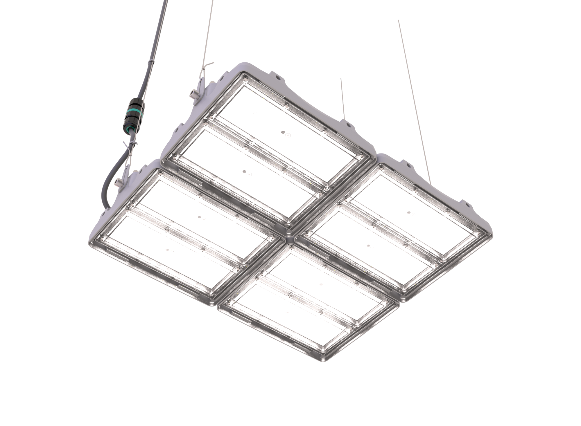 Светильник L-pixel 4/200/Д/850/(R5)/01/MT-KM/I1-D4/220AC IP66 RAL7035