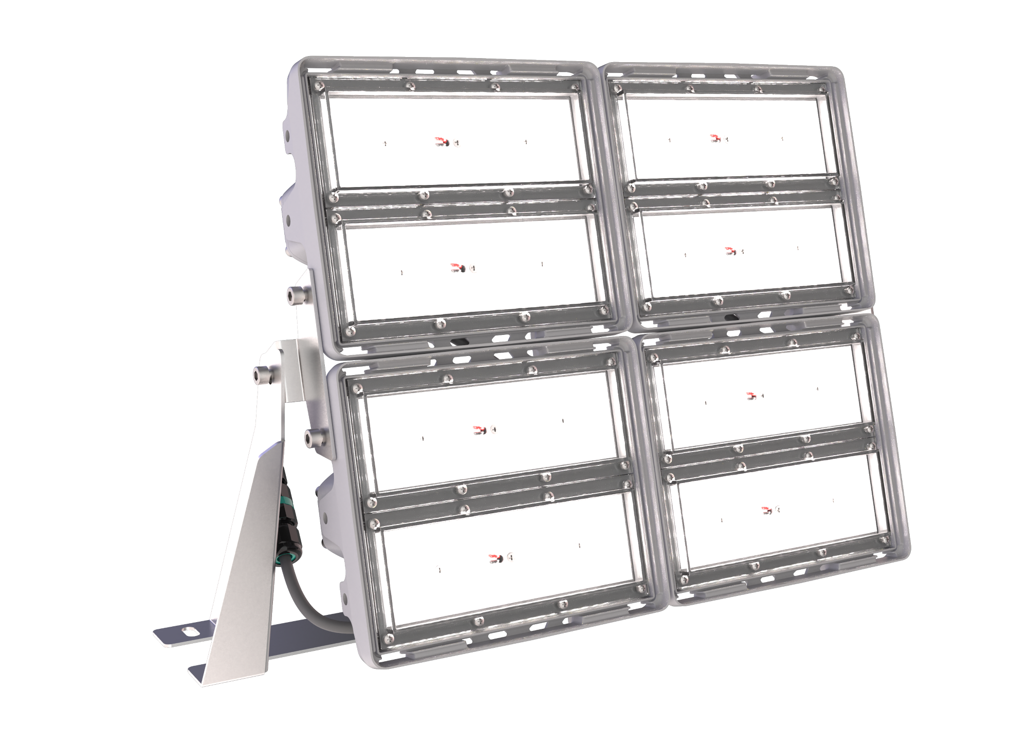 Светильник L-pixel 4/banner/200/Д/840/R5/01/MT-KM/I1-C3/220AC IP66 RAL7035