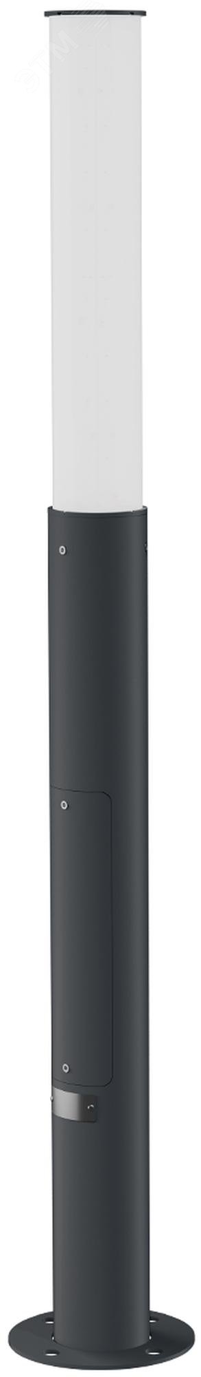 Изображение товара Светильник LED для парков и садов 1200 мм IP66 черный Муар