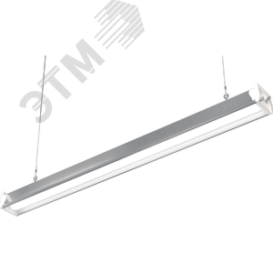 Светильник LED L-industry NEW 48Т 46Вт Д 5000K микропризм подвесн крепл IP54 облегч корпус - фото 1