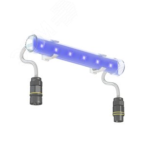 Светильник L-line A 0,25 (монохром) 7Вт IP66 Д 250мм голубой - фото 1