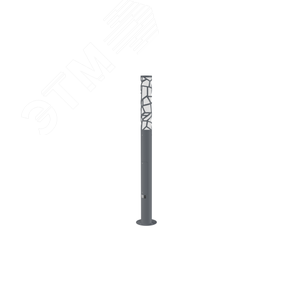 Светильник L-park PILLAR 1,2/30/С/840/03/PKII-71/220AC IP66 VP RAL9005 Муар - фото 2