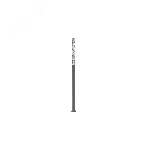 Светильник L-park PILLAR 0,8/20/С/850/03/PKII-71/220AC IP66 VP RAL7035 Муар - фото 1