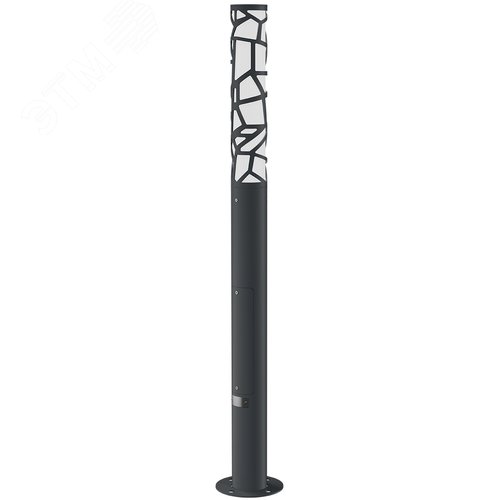 Изображение товара Светильник L-park PILLAR/0,8/20/С/850/03/PKII-71/220AC IP66 VP RAL9005 Муар (шт)