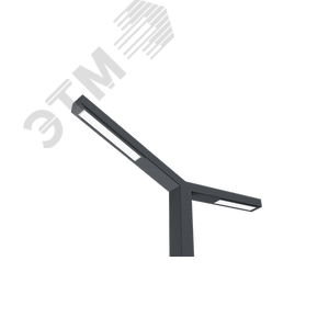 Изображение товара Светильник L-park STICK 2/60/60+60/Ш9/750/01/P1-F2/220AC IP65 YO (шт)