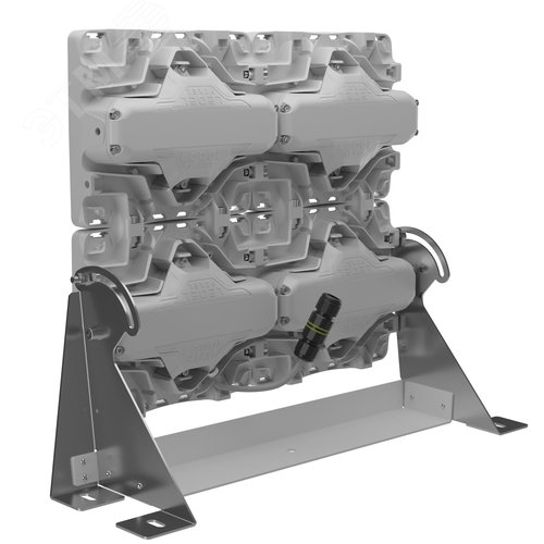 Светильник L-pixel 4/banner/200/Г60/750/R5/01/MT-KM/I1-C3/220AC IP66 RAL7035 - фото 2