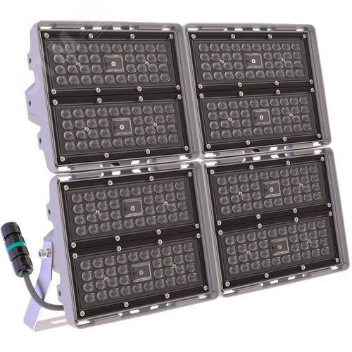 Светильник L-pixel 4/banner/200/Г60/750/R5/01/MT-KM/I1-C3/220AC IP66 RAL7035 - фото 1