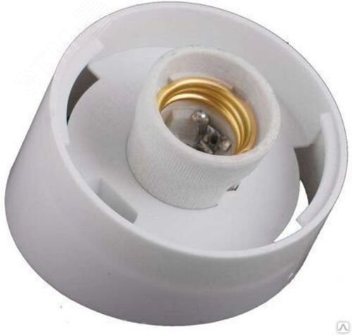 Изображение товара Современный светильник НББ-61-60-014 с прозрачным стеклом и белым основанием