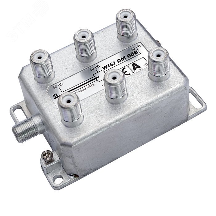 Изображение товара Делитель ТВ на 6 направлений WISI DM-06 B Германия