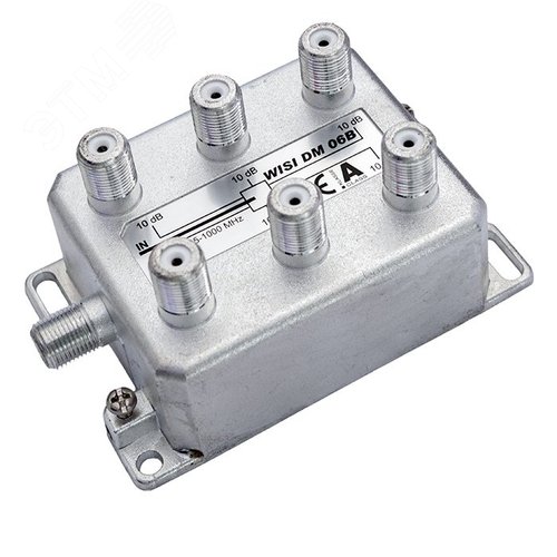 Изображение товара Делитель ТВ на 6 направления WISI (шт)