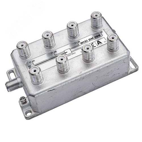 Изображение товара Делитель ТВ на 8 направления WISI (шт)