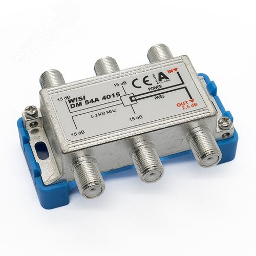 Изображение товара Ответвитель на 4 направления (5-2400 МГц) - 15дБ WISI (шт)