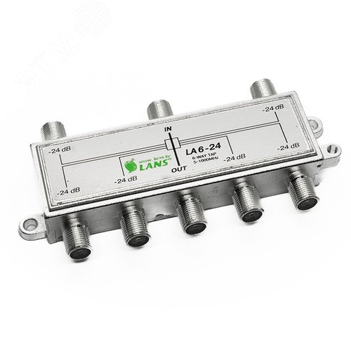 Изображение товара Ответвитель 6 отводов 24 дБ (шт)