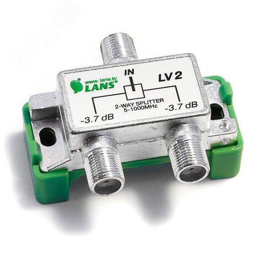 Изображение товара ТВ-делитель 1-2 (шт)