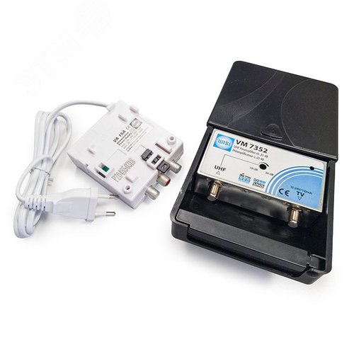 Изображение товара Усилитель антенный с БП 470-790 МГц (21-60 канал) (шт)